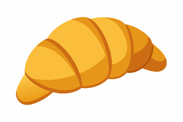 croissant clipart isolated on white background