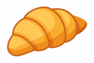 croissant clipart isolated on white background