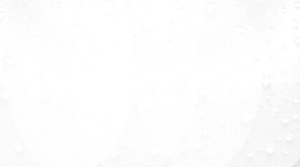 Water droplets clinging to a surface creating an abstract pattern view isolated on transparent background	