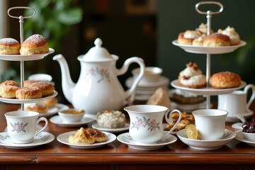 Fototapeta premium Afternoon Tea Treat