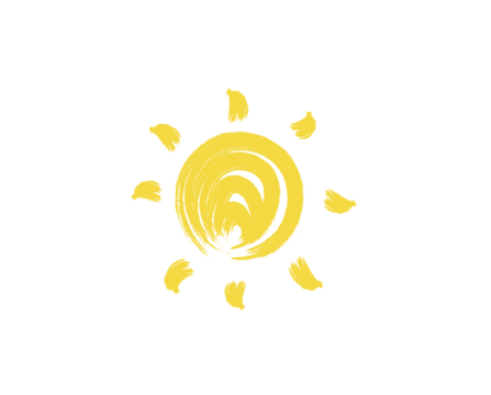 png sun icon with light ray summer vector illustration sunlight beam heat flat shape protection circle nature sunshine pictogram weather warm solar graphic sunburst set

