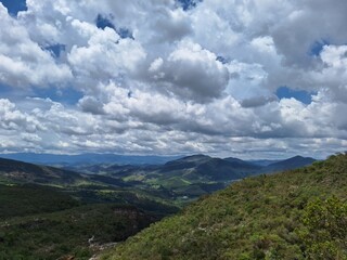 Fototapeta premium mountains and clouds