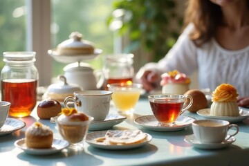 Tranquil Teatime Moments