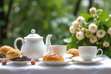 Fototapeta premium Tranquility at Teatime