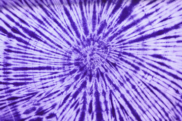 Tie dye pattern in light purple