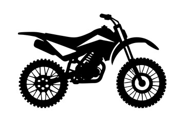 Fototapeta premium motorcycle silhouette vector illustration 