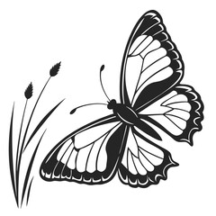 Simple flower vector image