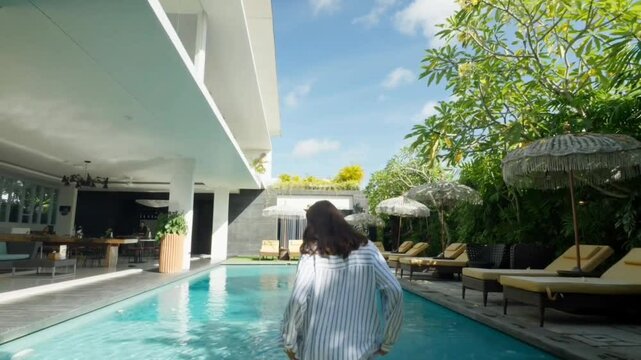 The hotel features a swimming pool. swimming pool in hotel. This establishment includes a swimming pool. The hotel is equipped with a natatorium.