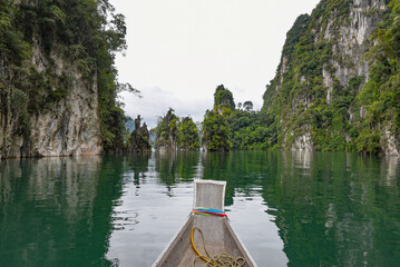 Khao Sam Kler at Ratchaprapa Dam