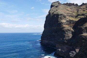 Felsformation am Kap auf Santo Antão Kap Verde