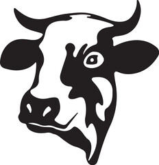 Cow simple icon. Vector ICON all icon Viktor.