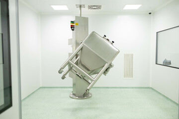 modern mixing machine for the production of dietary supplements and pharmaceuticals