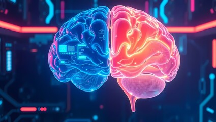 3d rendered illustration of human brain