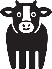 Cow simple icon. Vector ICON all icon Viktor.