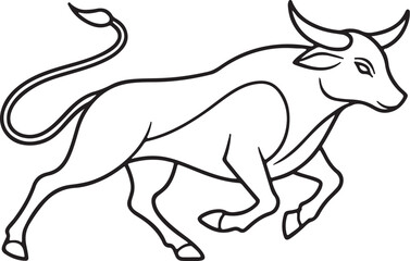 Cow simple icon. Vector ICON all icon Viktor.