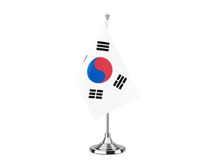 South Korea Table Flag