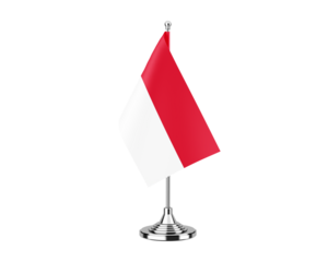 Indonesia Table Flag
