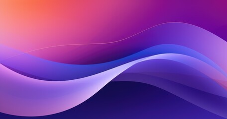 Obraz premium Abstract purple background with lines and waves vector presentation design, simple design, professional color grading, soft shadows, no contrast
