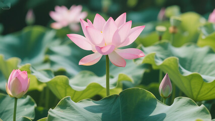 Simplified flower background image