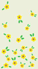 yellow flower phone wallpaper