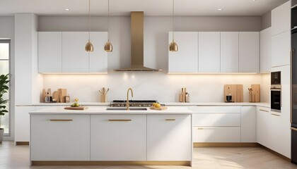 Photo interior modern design room 3d illustration