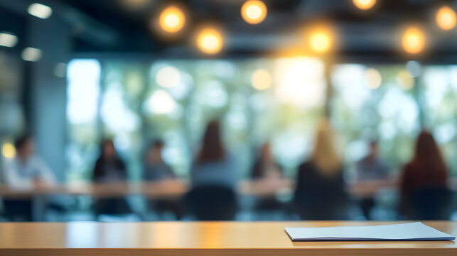 blur background of compliance training