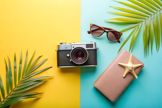 Retro vintage photo camera lens icon design - Powered by Adobe