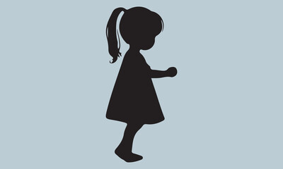 silhouette of a woman