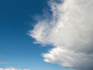 Fototapeta premium Dramatic cloudy sky. Nature scene background for design and replacement.