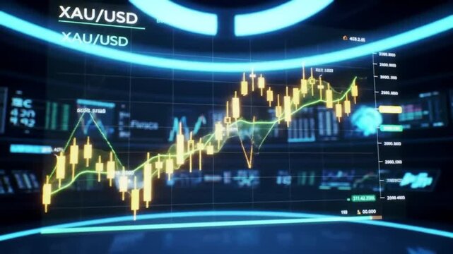 Analyzing Gold Price Chart with Financial Data in Digital Environment
