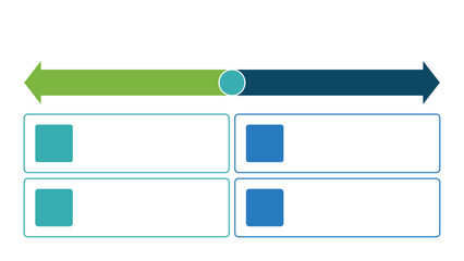 Current VS Future State infographic vector fully editable.