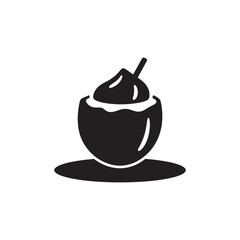 young coconut ice shillhuette