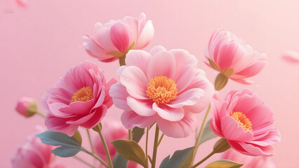 Fototapeta premium Peony flower