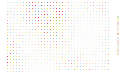 Colored Halftone Raster Design for TextColored Halftone Raster Design for Text