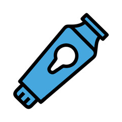 Tube of Cream Liquid Skincare or Cosmetic Product Container