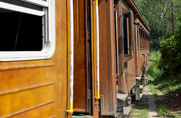 old trains of sri lanka