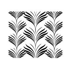 Vector gold leaves on white background isolated. Wavy drawn line branches, nature, plants luxury design elements.Modern floral art deco seamless pattern. Vector damask illustration with leaves. 
