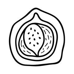 illustration of a slice of bread