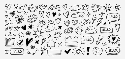 Bubble, square, circle, heart, arrow, doodle, hand drawn doodle, chalk doodle, hand drawn, illustrations, lines, brushes, grunges, svg, silhouette, circles, frames, borders, header, silhouette frames,