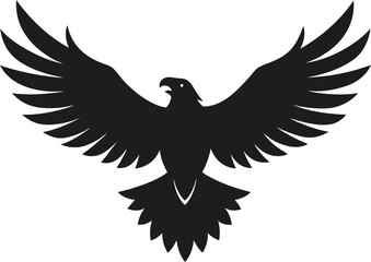 Iconic Bald Eagle Shape Representing Freedom and Strength