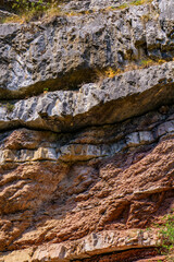 Exploration of Boljetin River's ancient geological formations in Serbia's Lower Cretaceous landscape