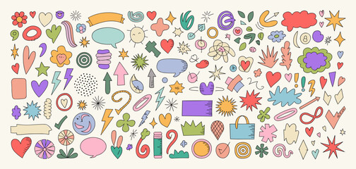 Bubble, square, circle, heart, arrow, doodle, hand drawn doodle, chalk doodle, hand drawn, illustrations, lines, brushes, grunges, svg, silhouette, circles, frames, borders, header, silhouette frames,