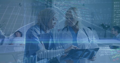 Image of data processing over diverse group of doctors