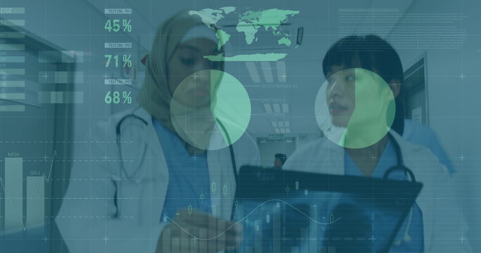 Image of data processing over diverse group of doctors