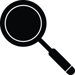 magnifying glass isolated on white