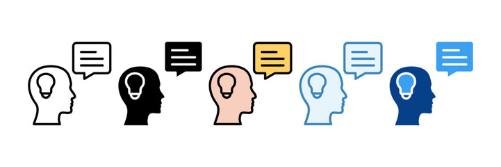 Client Solutions  Icon Set Multiple Style Collection