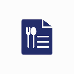 restaurant menu icon