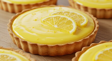 High-Resolution Dessert Captured in Sharp Photorealistic Detail