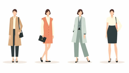 Obraz premium Revolutionizing Fashion: How AI-Driven Style Suggestions and Machine Learning Create Personalized Aesthetic Guidance for a Smart Business Approach