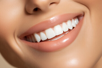 Obraz premium Radiant Smile Closeup